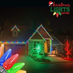 img 2 attached to C9 Christmas Lights - Multi Color LED Crunchy Bulbs - 25 Bulbs - Commercial Grade - Dimmable - Indoor & Outdoor - Super Bright - Spread Holiday Spirit & Joy