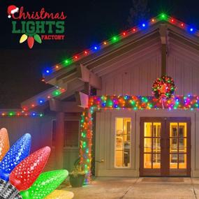 img 1 attached to C9 Christmas Lights - Multi Color LED Crunchy Bulbs - 25 Bulbs - Commercial Grade - Dimmable - Indoor & Outdoor - Super Bright - Spread Holiday Spirit & Joy