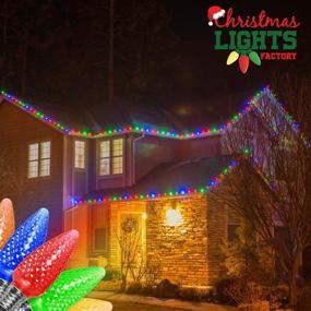 img 3 attached to C9 Christmas Lights - Multi Color LED Crunchy Bulbs - 25 Bulbs - Commercial Grade - Dimmable - Indoor & Outdoor - Super Bright - Spread Holiday Spirit & Joy