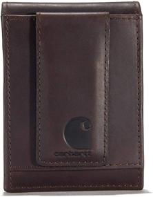 img 4 attached to Optimized Carhartt Rugged Front Pocket 💼 Accessory: Men's Wallets, Card Cases & Money Organizers