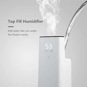 img 3 attached to Ultrasonic Humidifier Constant Humidity Whisper Quiet