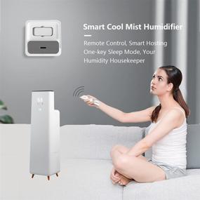img 2 attached to Ultrasonic Humidifier Constant Humidity Whisper Quiet