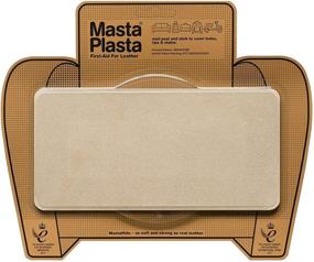 img 4 attached to MastaPlasta Large Self-Adhesive Premium Leather Repair Patch, Suede Beige - 8 x 4 Inch - First-aid Solution for Sofas, Car Seats & More