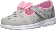 skechers kids baby girls walk logo