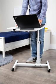 img 1 attached to Mind Reader Adjustable Portable Standing