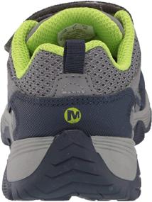 img 2 attached to 👟 Merrell Voyager Gunsmoke Детские кроссовки с альтернативным застежкой