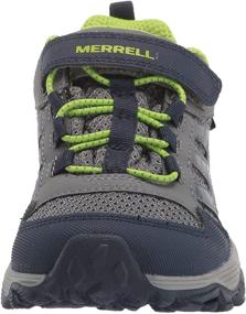 img 3 attached to 👟 Merrell Voyager Gunsmoke Детские кроссовки с альтернативным застежкой