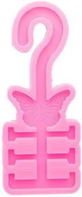 img 4 attached to 🦋 Silicone Resin Mold for DIY Car Hanger - Glossy Butterfly Pattern Hook-Up Mold for Epoxy Resin Jewelry Casting - Craft Making Mold for Shiny, Glossy Finish