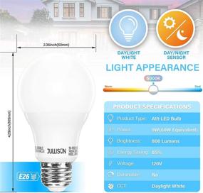 img 3 attached to 🌞 JULLISON Outdoor Dusk Photonic Sensor A19: Industrial Electrical Equivalent