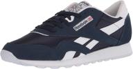 👟 black men's reebok classic nylon sneaker - fashionable sneakers for shoes logo