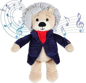img 4 attached to 🐻 Ludwig Van Beethoven Virtuoso Bear: Award-Winning 40 Mins Classical Music for Babies - Educational Soft Toy for Infants, Kids, and Adults