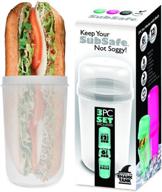 subsafe sub sandwich container – a reusable sandwich keeper ensuring sub freshness, no sogginess – perfect boating and cooler essential – featured on shark tank, an excellent gift option логотип