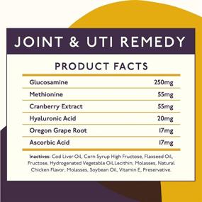 img 2 attached to Petlab Co. Chicken Flavour Cat Hip & Joint Support with UT Food Topper Gel for Occasional Aching Joints & UT Support