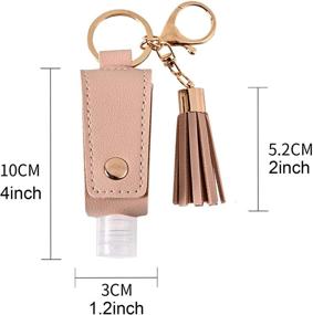 img 2 attached to Stay Germ-Free On-the-Go: Refillable Keychain Sanitizer Travel Containers