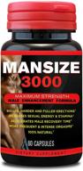 капсулы mansize 3000 для природного усиления логотип