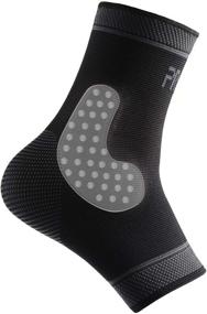 img 2 attached to 🔪 Protle Compression Support Sleeve with Silicone Technology: Enhanced Performance and Stability