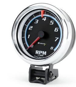 img 2 attached to 📊 Equus 6078 3-3/8-inch Chrome Bezel Tachometer