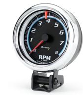 📊 equus 6078 3-3/8-inch chrome bezel tachometer logo