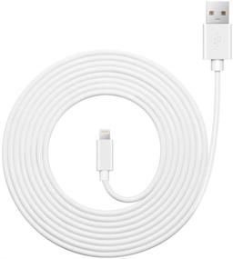 img 3 attached to 🔌 Apple MFi Certified 2в1 10фт Кабель/Шнур Lightning + Двухпортовое USB зарядное устройство для стены - Быстрая зарядка для iPhone Xs Max XR X 8 Plus 7 6s 6 5s 5 iPad 4 Air Mini.