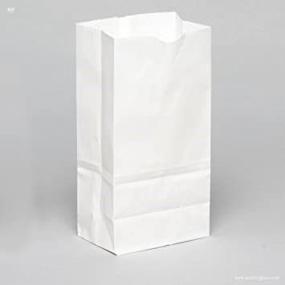 img 3 attached to Ecologically Friendly White Paper Bag Retail Store Fixtures: Shop Sustainable & Economically with Lb Recycled Paper Bags