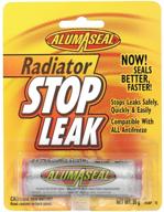 alumaseal asbpi12 radiator stop leak powder blister card - 20 g: quick fix for radiator leaks! logo