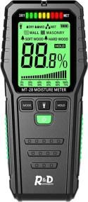 img 4 attached to 🌊 Advanced Pinless Moisture Meter for Wood, Drywall, and Concrete - Digital Wall Sensor for Detecting Mold, Moisture in Lumber, Firewood, and Building Materials