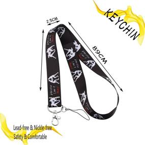 img 3 attached to 🤼 KEYCHIN Wrestling Whistle Lanyard Set - Coach & Referee Gift with ID Card Holder for Wrestlers, Training & Matches