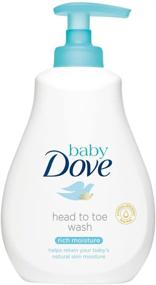 img 1 attached to 👶 Dove Baby Head To Toe Rich Moisture Wash - Gentle Cleansing for Delicate Skin, 200 ml