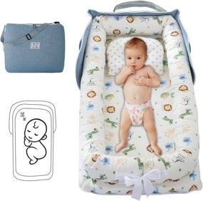 img 4 attached to Breathable Bassinet: Convenient and Portable Sleeping Solution for Kids' Home Store