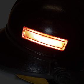 img 1 attached to 🚧 MyHardHatStickers: High Visibility Fluorescent Red-Orange Retro Reflective Helmet Strips