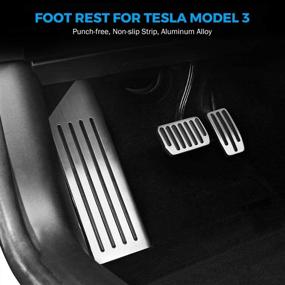 img 1 attached to Partol Tesla Anti Slip Aluminum Covers