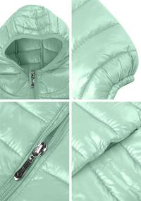 img 2 attached to BOFETA Kids Winter Hooded Lightweight Puffer Jackets Outwear: Warmth & Style