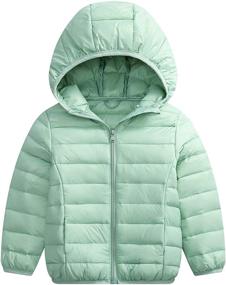 img 4 attached to BOFETA Kids Winter Hooded Lightweight Puffer Jackets Outwear: Warmth & Style