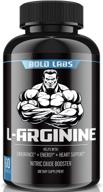 💪 улучшите рост мышц и повысьте энергию с помощью bold labs usa extra strength l-arginine - 2680 мг азотсодержащего оксида - включая l-цитруллин и необходимые аминокислоты для физической выносливости - 60 капсул. логотип