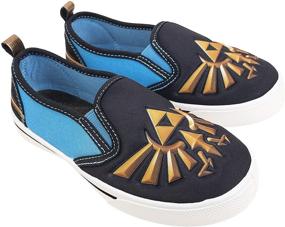 img 4 attached to 👟 Zelda Shoes Sneakers - Top-Notch Non-Marking Bottoms for Boys' Feet!