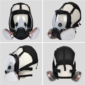 img 1 attached to Widely Organic Chemical Woodworking Respirator: Optimal Protection for Woodworkers