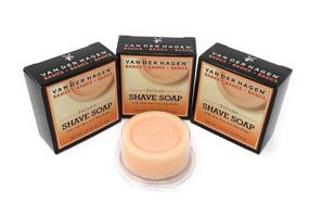 img 4 attached to 🧼 Van der Hagen Deluxe Shave Soap Bundle - 2.5 oz x 3 - Premium Quality"