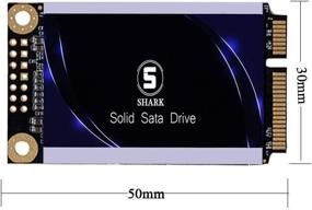 img 2 attached to SSD MSATA 64GB Shark Speed Internal Solid State Drive High Performance Hard Drive For Desktop Laptop SATA III 6Gb/S Includes SSD (64GB