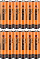 🔋 long-lasting 12-pack imah aaa rechargeable batteries (1.2v 750mah) compatible with panasonic cordless phone batteries hhr-55aaabu, hhr-75aaa/b, kx-tgea40b, kx-tge433b, kx-tge445b, kx-tg7875s logo