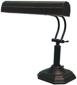 img 1 attached to Stylish Dark Bronze Piano Mate Desk Lamp by Lite Source Inc: LS-398D/BRZ