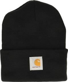 img 4 attached to 🧢 Carhartt A18 Men's Acrylic Watch Hat: Stay Warm and Stylish!