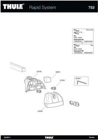 img 1 attached to Thule 753 Versatile Vehicles Integrated