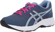 asics gel contend running metropolis fuchsia women's shoes for athletic logo