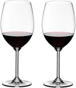 img 4 attached to Riedel Cabernet/Merlot Wine Series Glass Set, Clear, Pack of 2