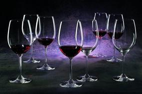 img 1 attached to Riedel Cabernet/Merlot Wine Series Glass Set, Clear, Pack of 2