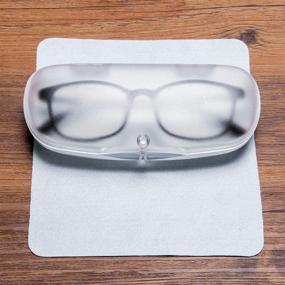 img 1 attached to 👓 Transparent Magnetic Eyeglasses Protective Case for Men - Bauson Men's Accessories