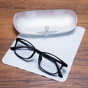 img 2 attached to 👓 Transparent Magnetic Eyeglasses Protective Case for Men - Bauson Men's Accessories