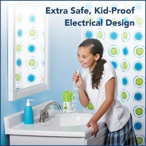 img 2 attached to 💚 Waterpik WP-260: Green Water Flosser for Kids & Braces - Countertop Flossing Solution for Children