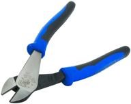 klein tools j2000-28 плоскогубцы с короткими губками, закругленными режущими кромками, 8 дюймов логотип