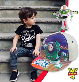 img 2 attached to 🚀 Дисней Піксар Детский бейсболка Buzz Lightyear из Toy Story 4: раскройте своего внутреннего космического рейнджера!